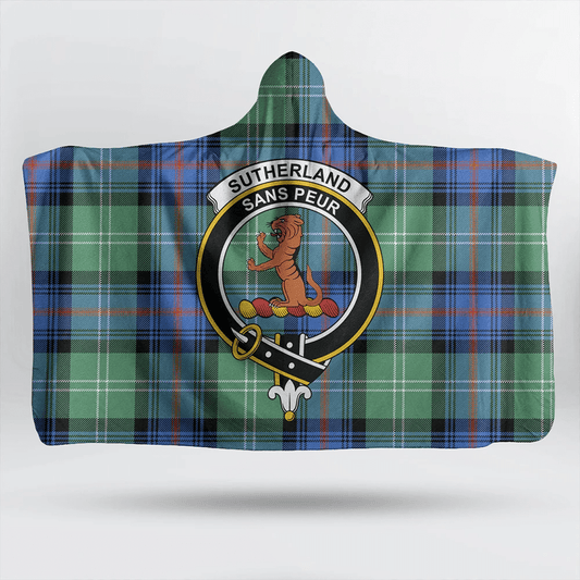 Munro Ancient Tartan Crest Hooded Blanket