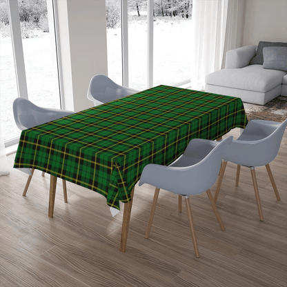 Wallace Hunting Green Tartan Plaid Tablecloth