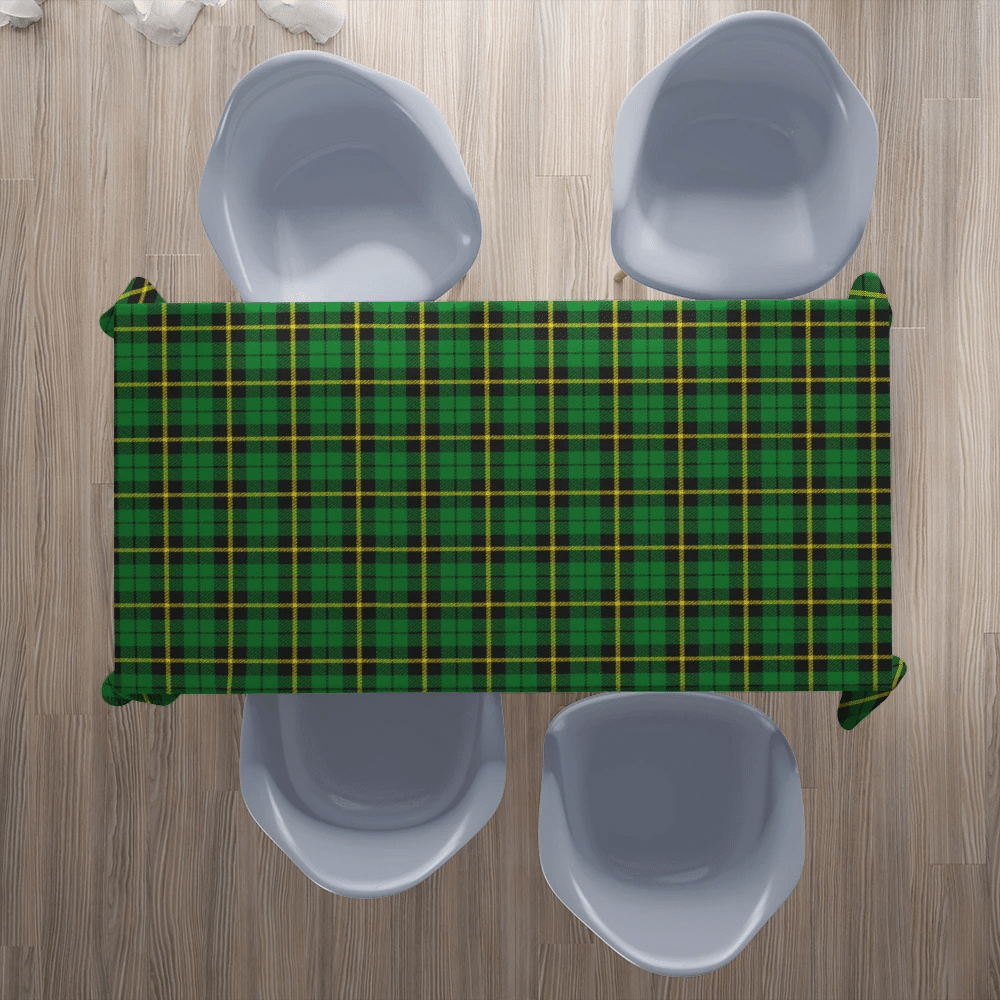 Wallace Hunting Green Tartan Plaid Tablecloth