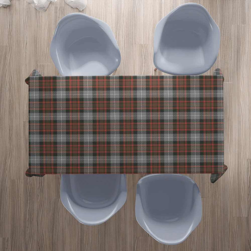 MacRae Hunting Weathered Tartan Plaid Tablecloth