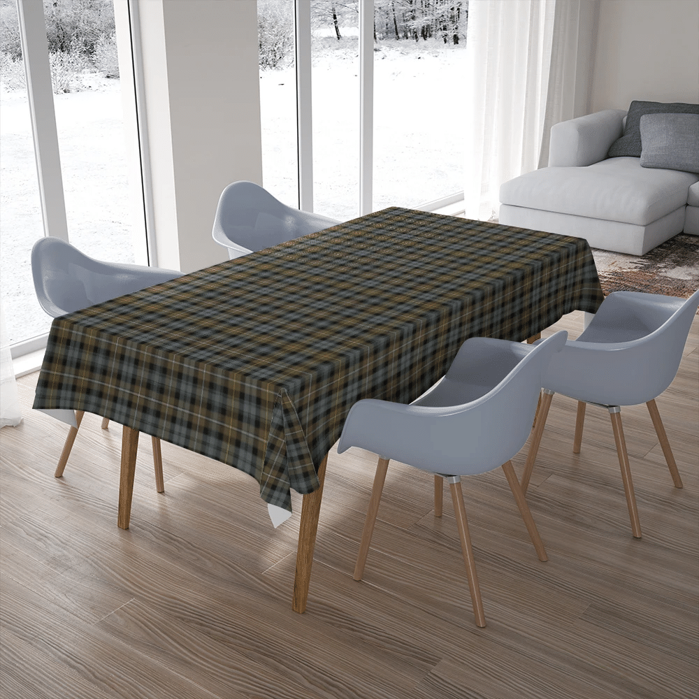 Campbell Argyll Weathered Tartan Plaid Tablecloth