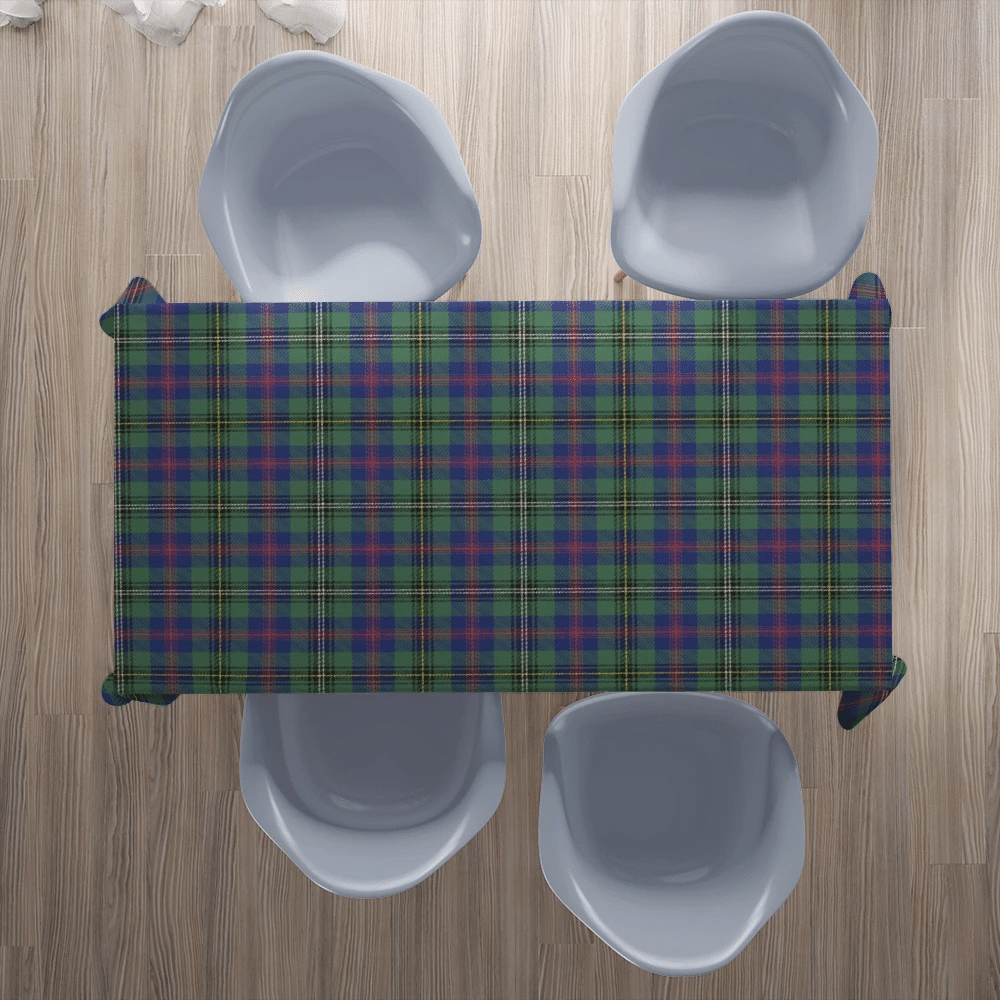 Wood Modern Tartan Plaid Tablecloth