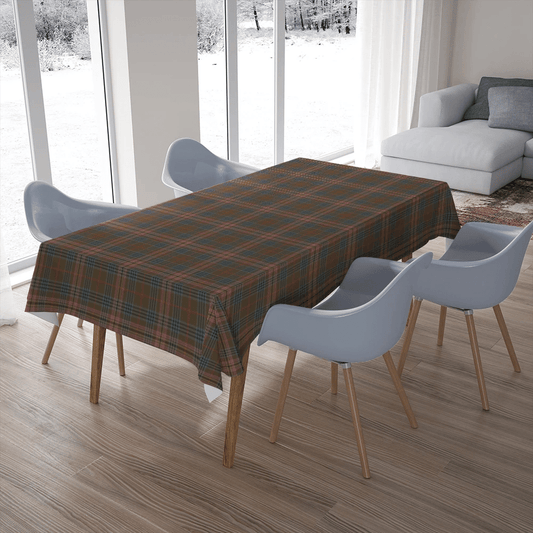 Kennedy Weathered Tartan Plaid Tablecloth