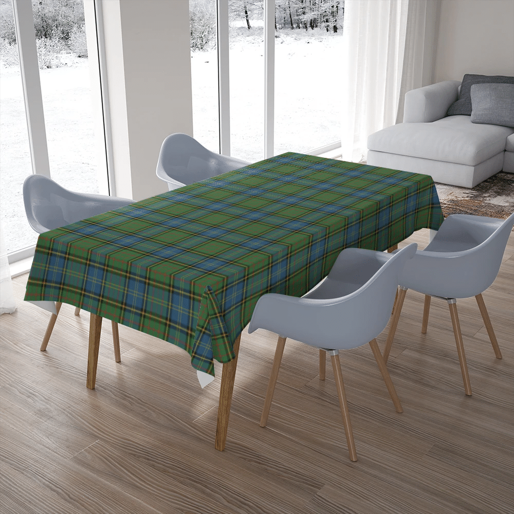 MacMillan Hunting Ancient Tartan Plaid Tablecloth