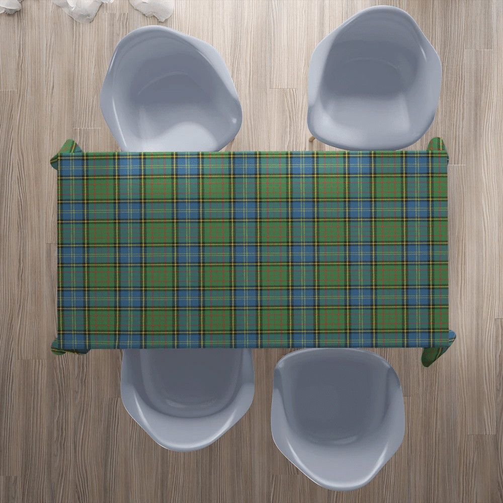 MacMillan Hunting Ancient Tartan Plaid Tablecloth