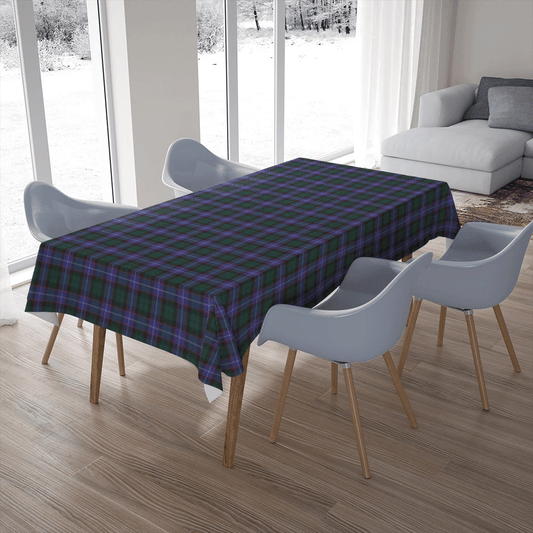 Hunter Modern Tartan Plaid Tablecloth