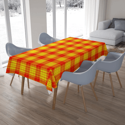 MacMillan Clan Tartan Plaid Tablecloth