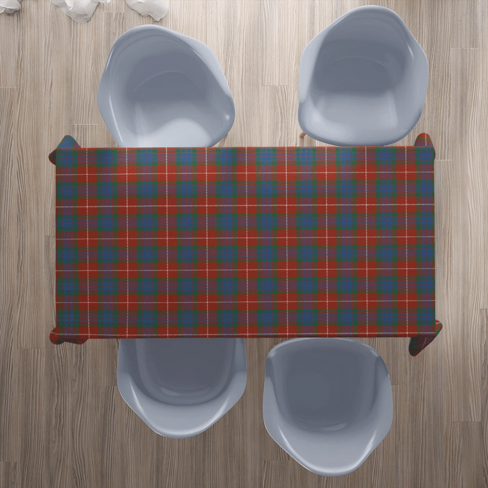 Fraser Ancient Tartan Plaid Tablecloth