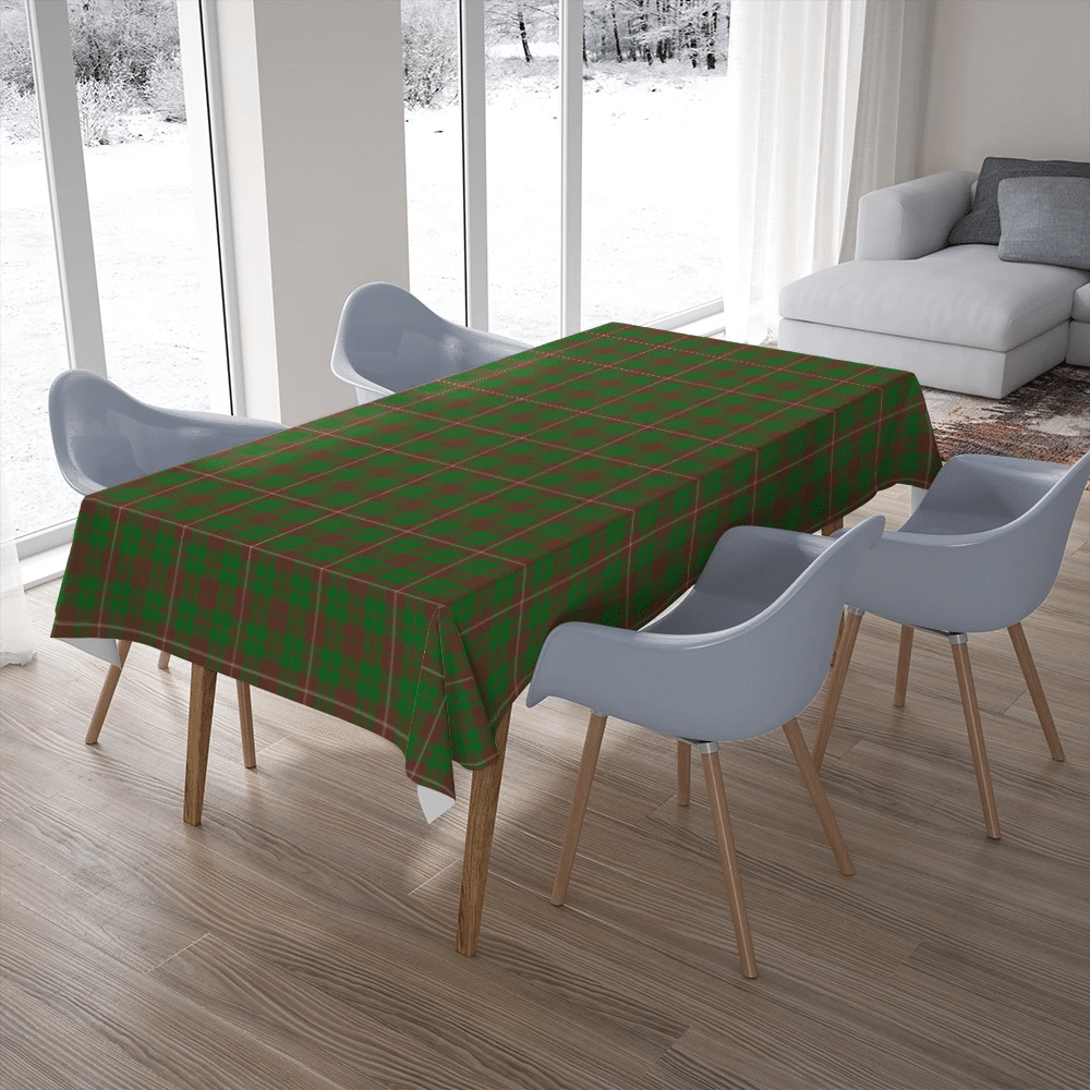 MacKinnon Hunting Modern Tartan Plaid Tablecloth