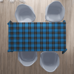 Ramsay Blue Ancient Tartan Plaid Tablecloth