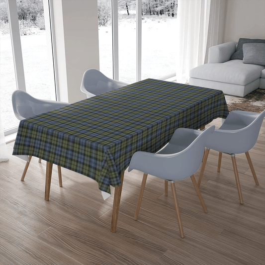 Campbell Faded Tartan Plaid Tablecloth