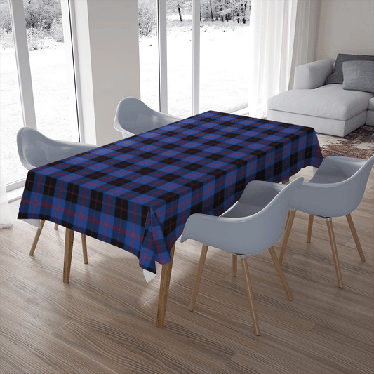 Angus Modern Tartan Plaid Tablecloth