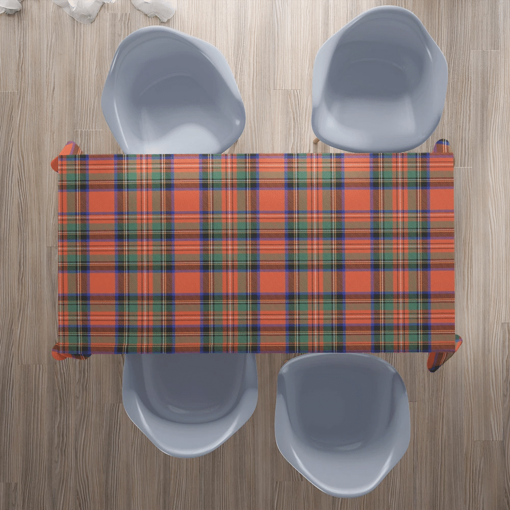 Stewart Royal Ancient Tartan Plaid Tablecloth