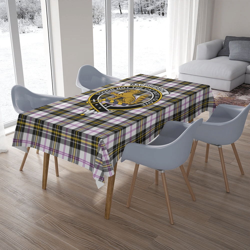 MacPherson Dress Modern Tartan Crest Tablecloth