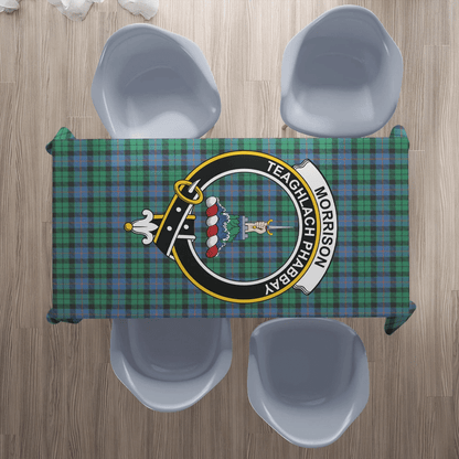 Morrison Ancient Tartan Crest Tablecloth