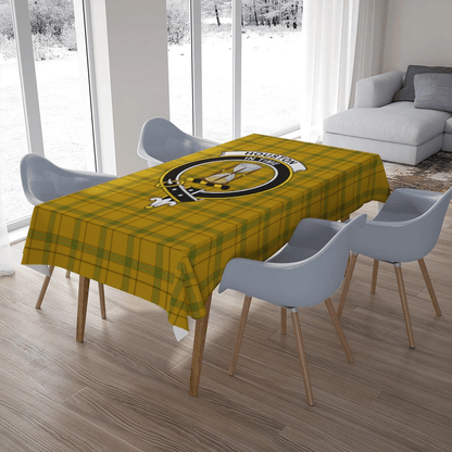 Houston Tartan Crest Tablecloth