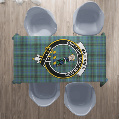 MacInnes Ancient Tartan Crest Tablecloth