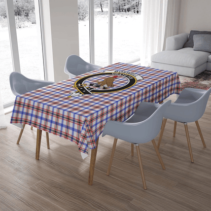 Boswell Modern Tartan Crest Tablecloth