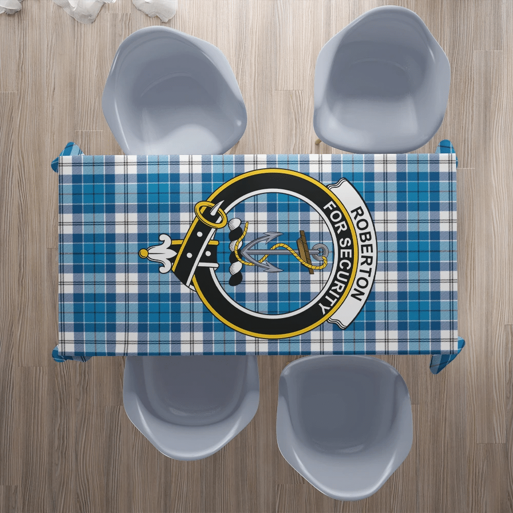 Roberton Tartan Crest Tablecloth