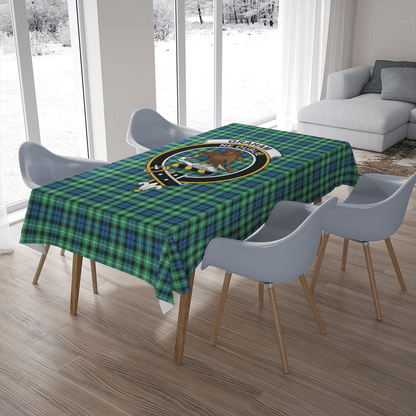 Graham of Montrose Ancient Tartan Crest Tablecloth