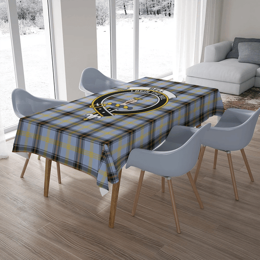 Bell of the Borders Tartan Crest Tablecloth