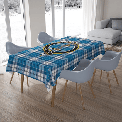 Roberton Tartan Crest Tablecloth