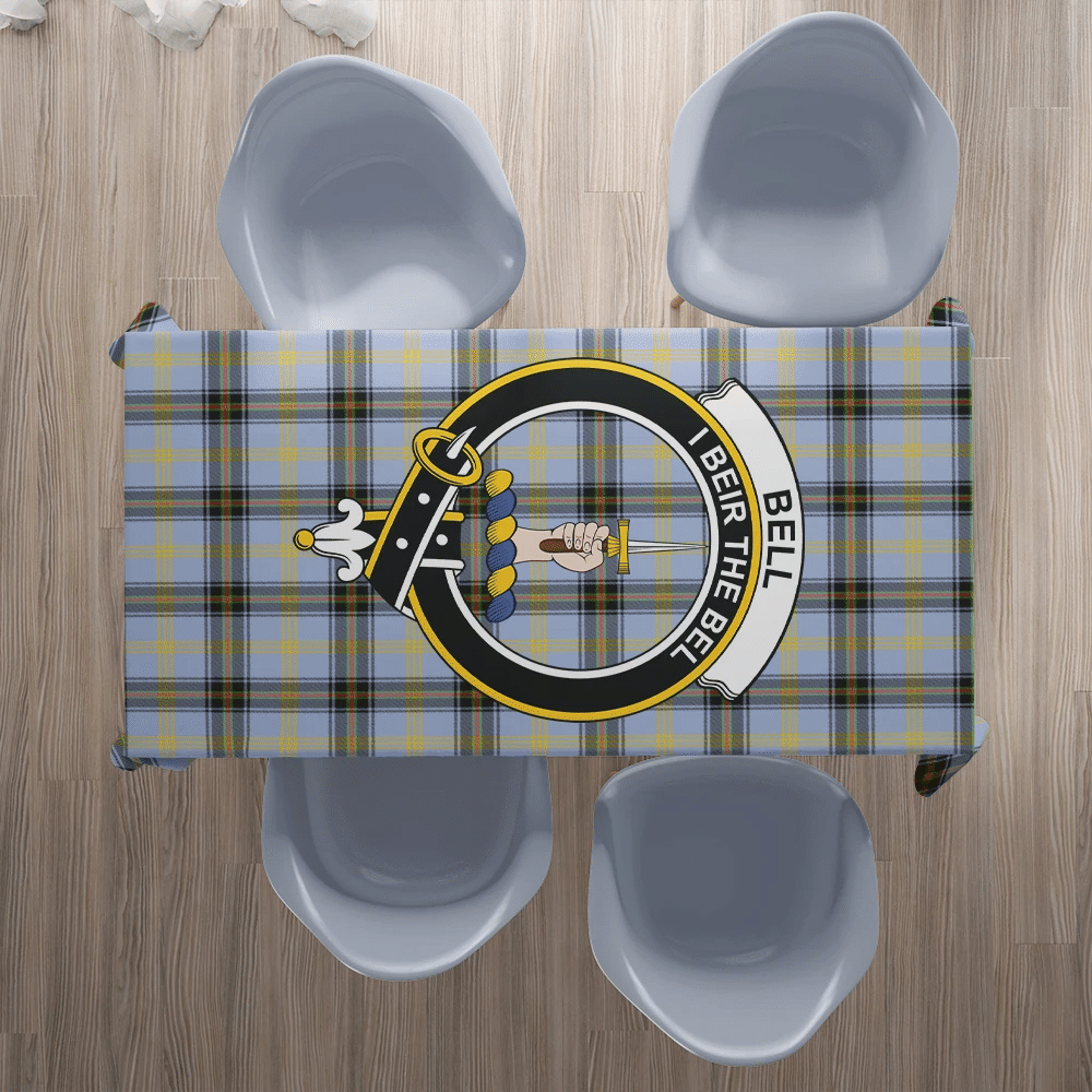 Bell of the Borders Tartan Crest Tablecloth