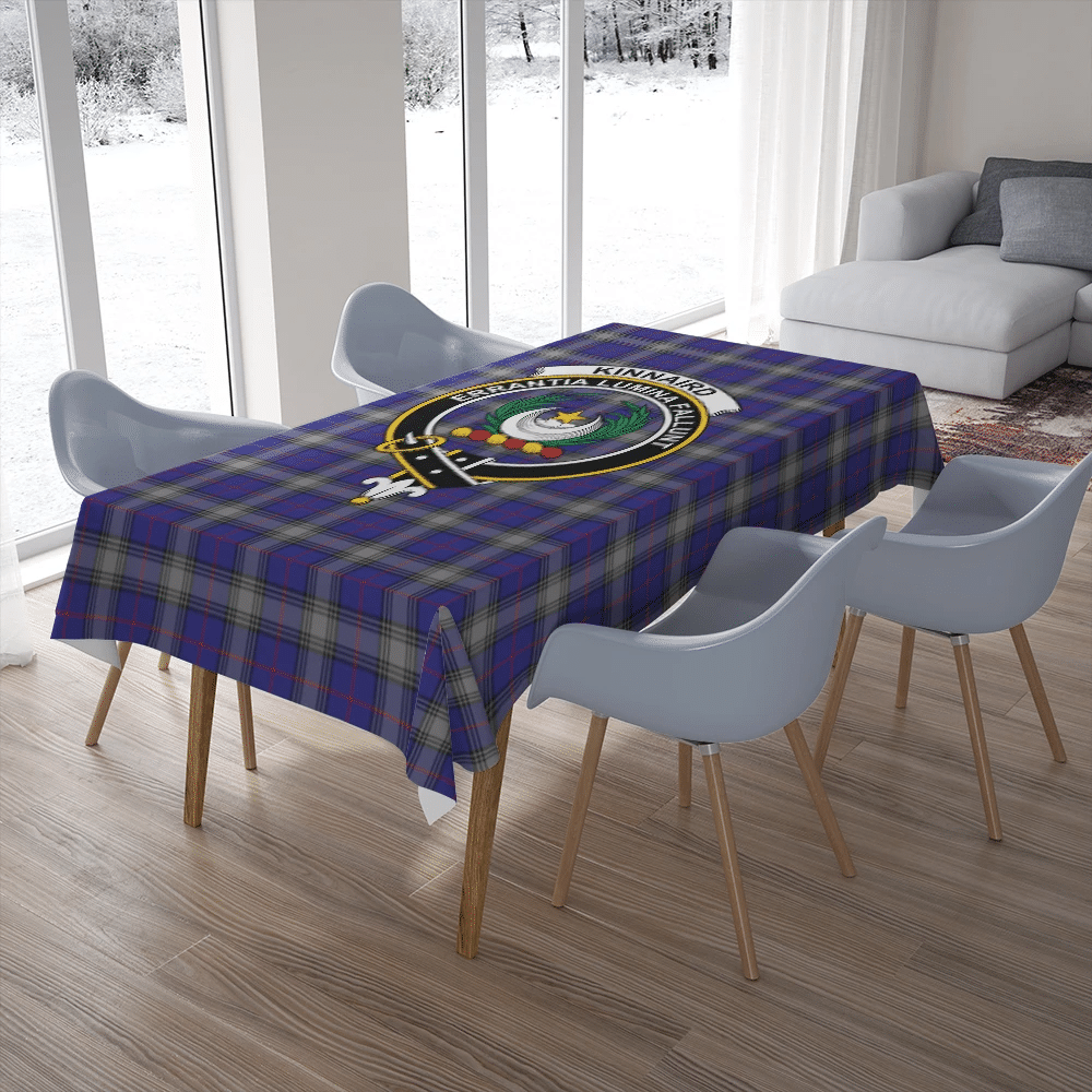 Kinnaird Tartan Crest Tablecloth