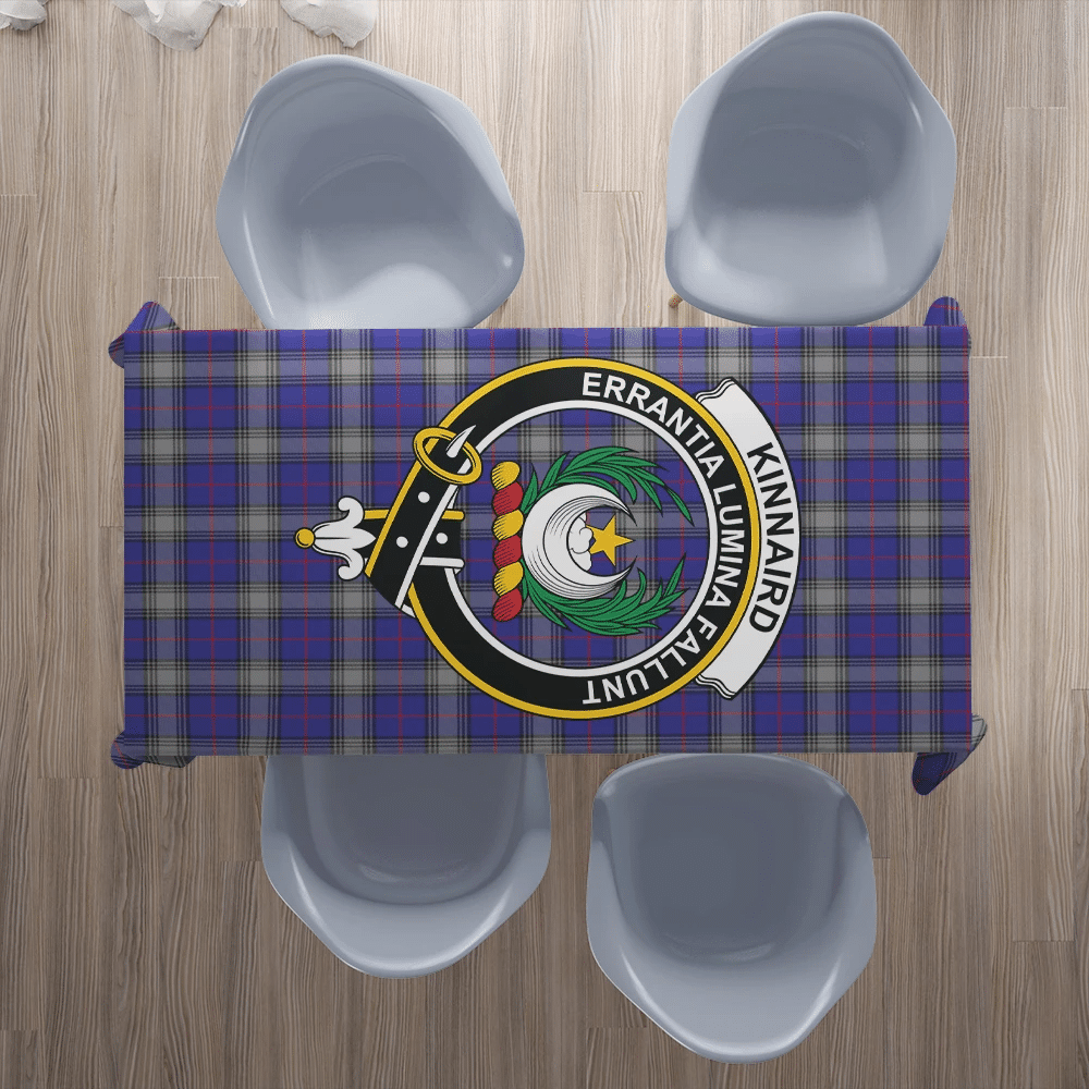 Kinnaird Tartan Crest Tablecloth