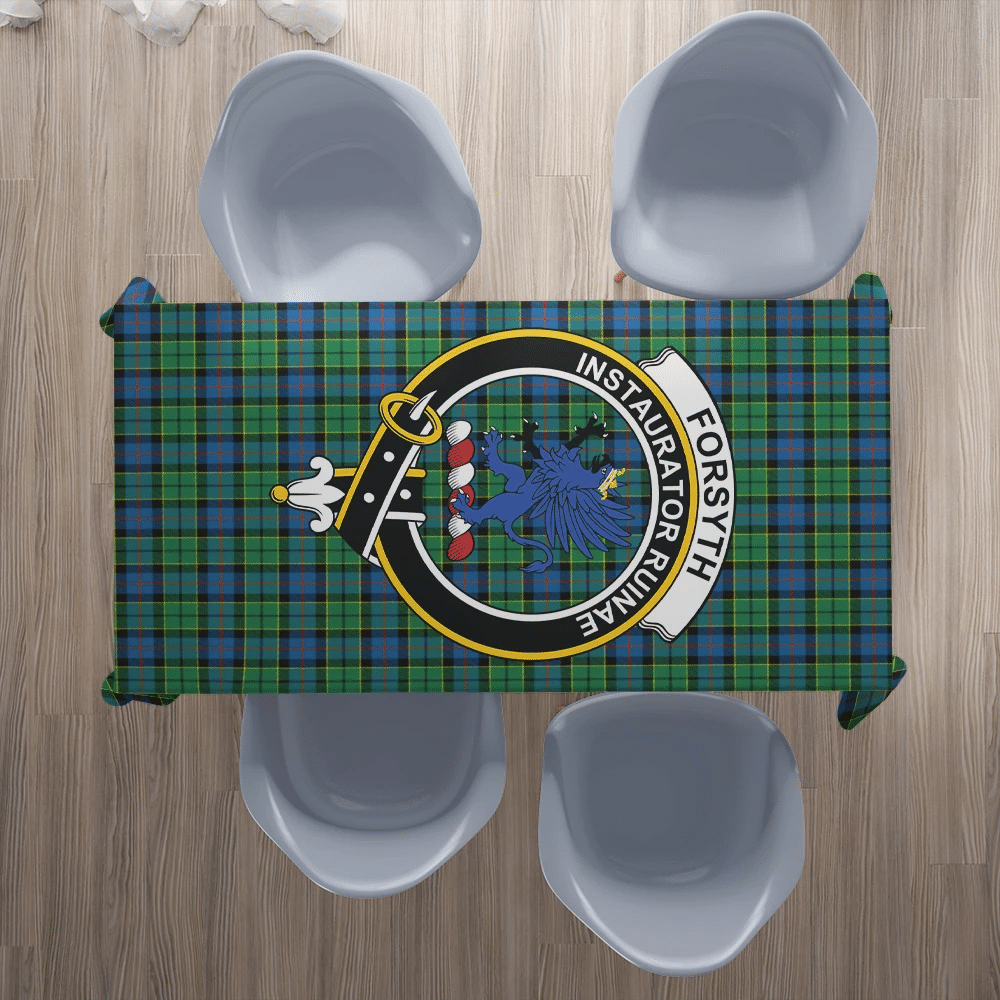 Forsyth Ancient Tartan Crest Tablecloth