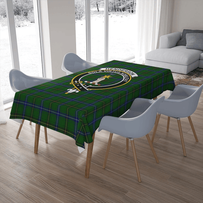 Henderson Modern Tartan Crest Tablecloth