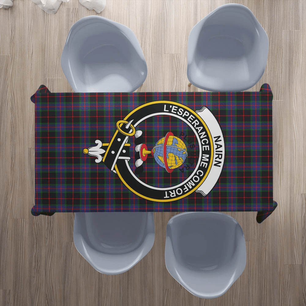 Nairn Tartan Crest Tablecloth