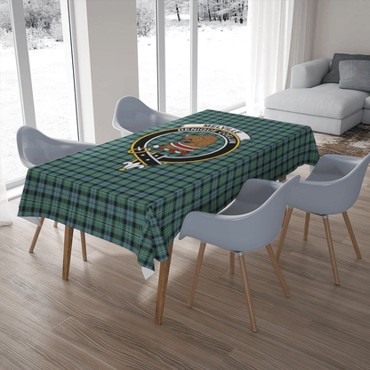 Melville Tartan Crest Tablecloth