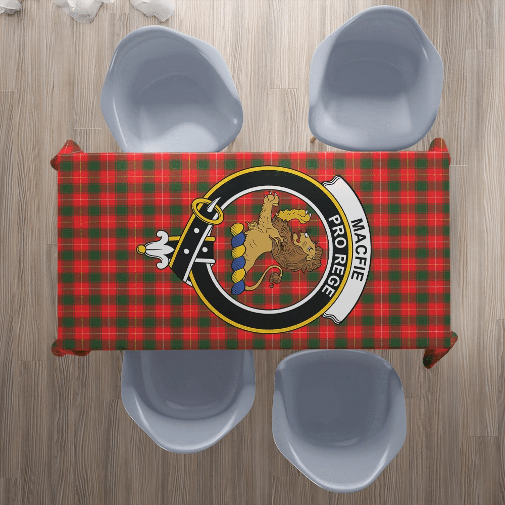 MacFie Tartan Crest Tablecloth