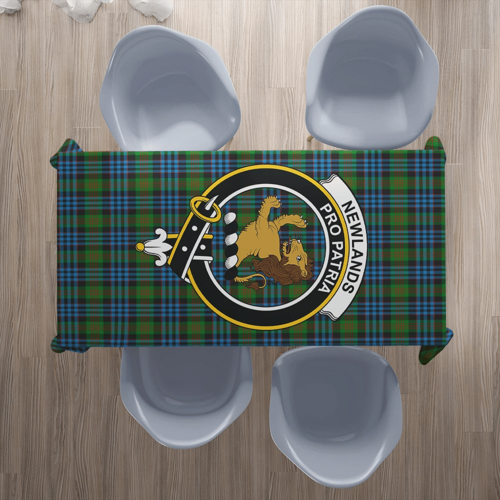 Newlands of Lauriston Tartan Crest Tablecloth