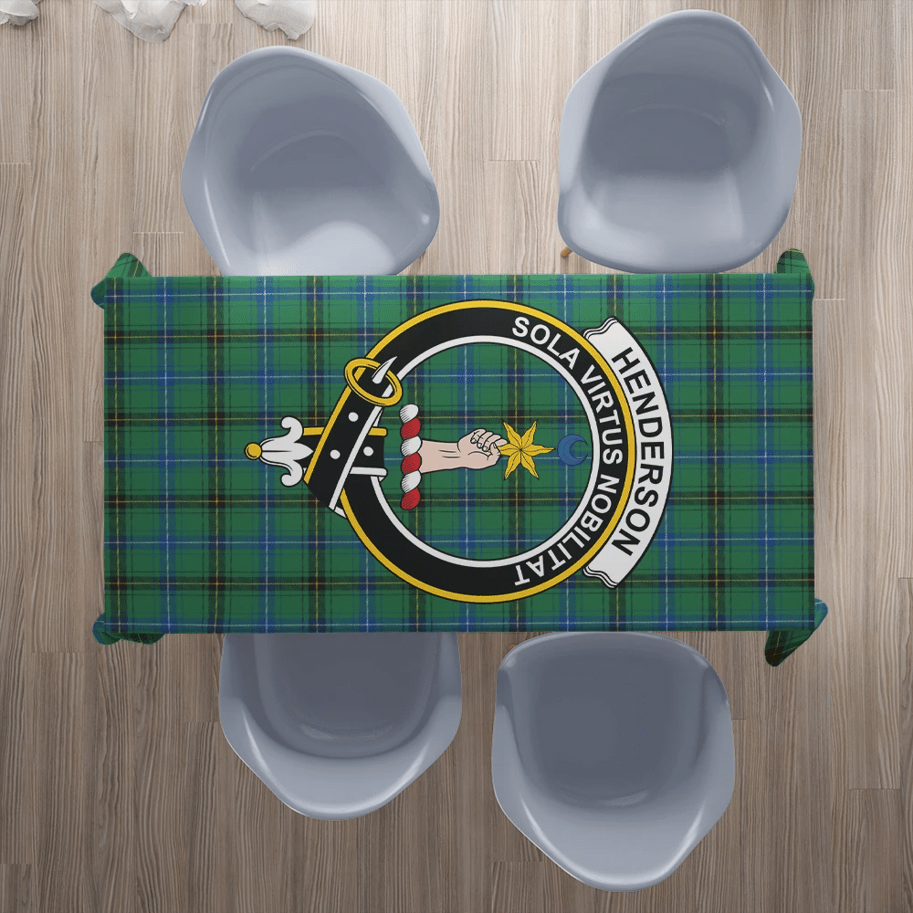 Henderson Ancient Tartan Crest Tablecloth