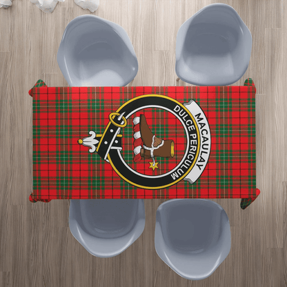 MacAulay Modern Tartan Crest Tablecloth