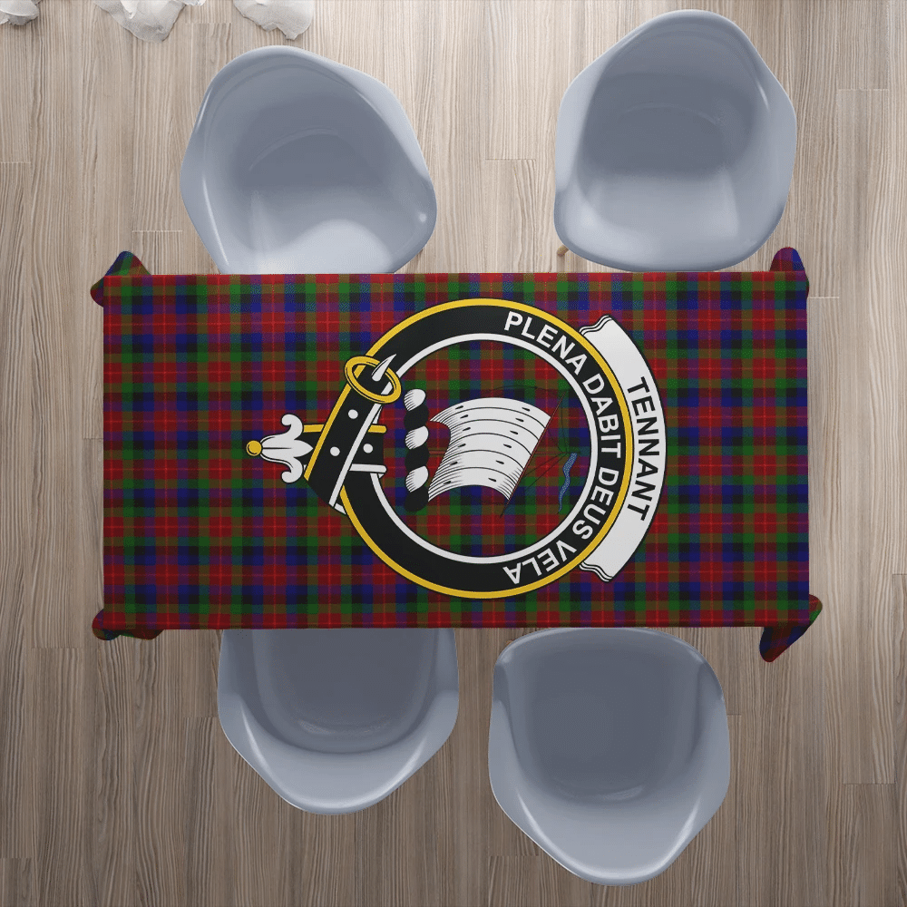 Tennant Tartan Crest Tablecloth