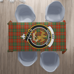 Hay Ancient Tartan Crest Tablecloth