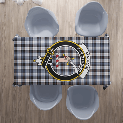 MacRae Dress Modern Tartan Crest Tablecloth