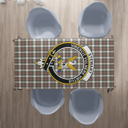 Stewart Dress Ancient Tartan Crest Tablecloth