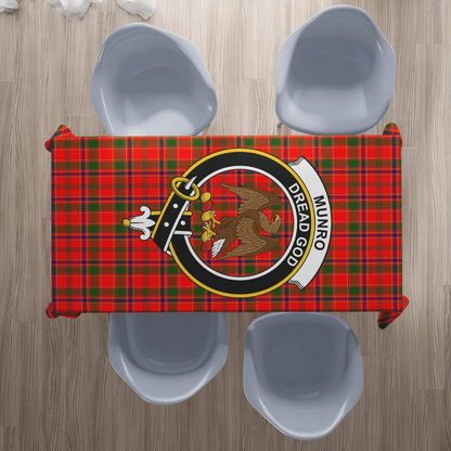 Munro Modern Tartan Crest Tablecloth