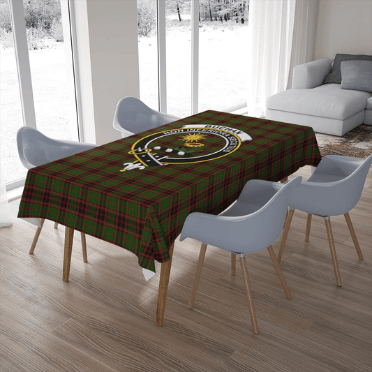 Buchan Modern Tartan Crest Tablecloth