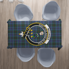 MacInnes Modern Tartan Crest Tablecloth