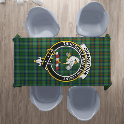 Cranstoun Tartan Crest Tablecloth