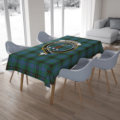 Davidson Ancient Tartan Crest Tablecloth