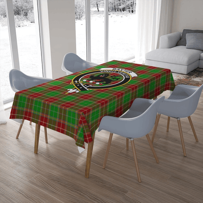 Baxter Tartan Crest Tablecloth