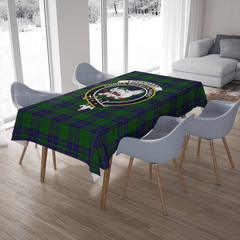 Lockhart Tartan Crest Tablecloth