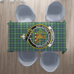 MacThomas Ancient Tartan Crest Tablecloth