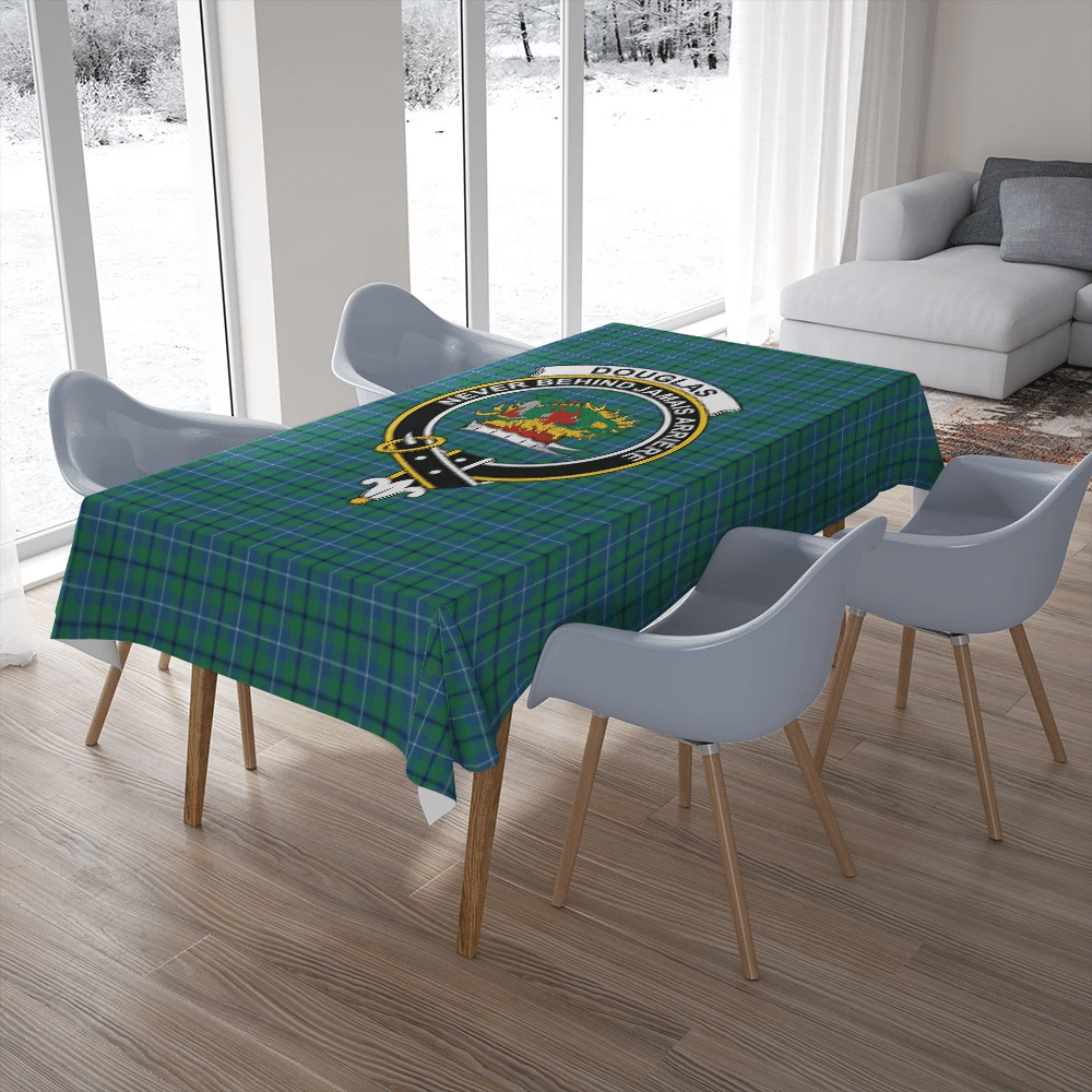 Douglas Ancient Tartan Crest Tablecloth